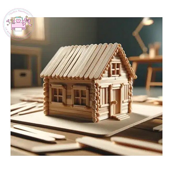 Palito de Picolé - Natural ( Pcte c/ 50 unid. )