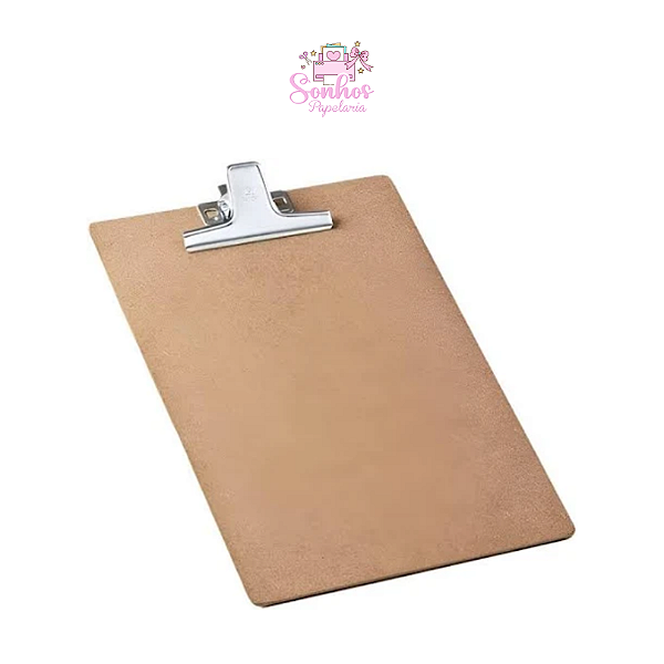 Prancheta MDF - Prendedor Metal