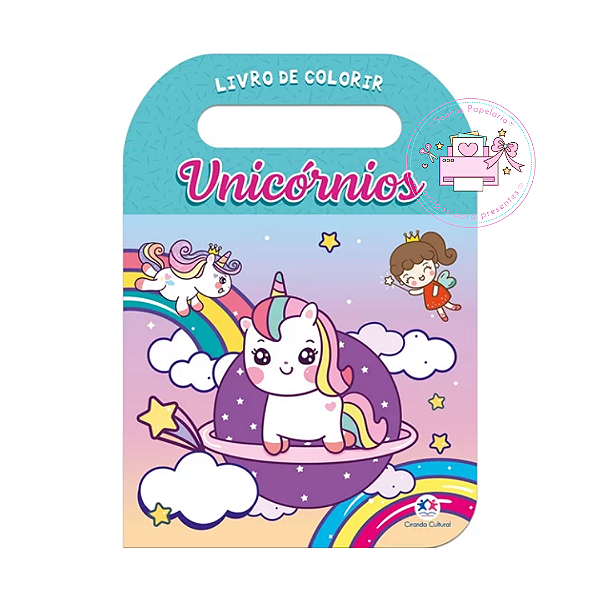 Livro de Colorir / 32 Páginas | UNICÓRNIOS