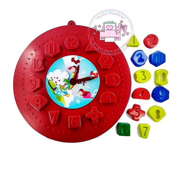 Relógio Didádico - Mini Toys
