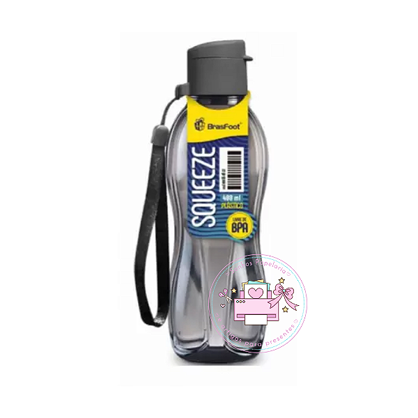 Squeeze Matte  -  400ml Preto Brasfoot