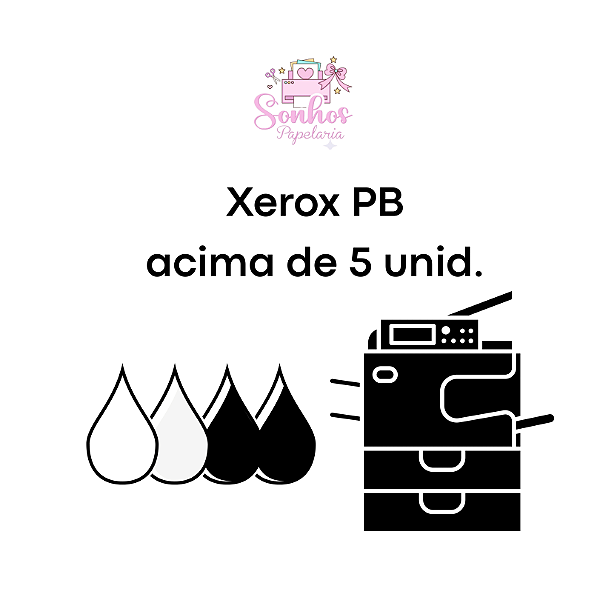 Xerox Preto E Branco - À partir de 5 Folhas