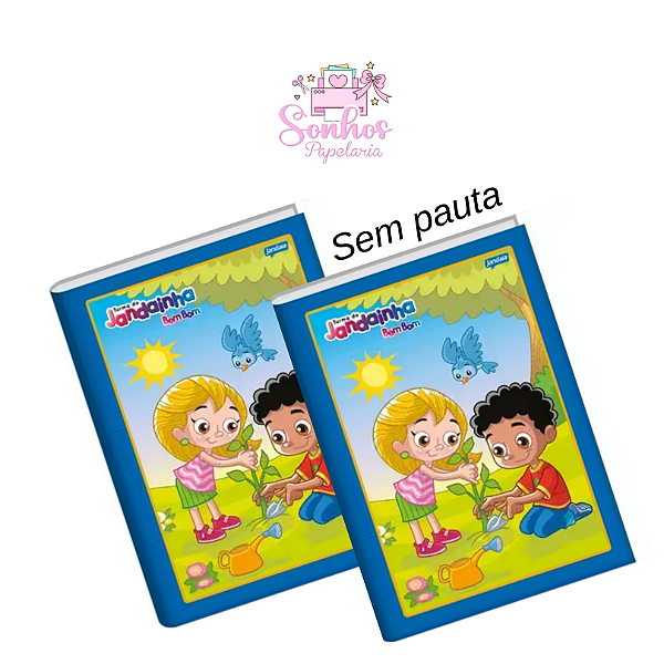 Caderno Brochurão Jandainha - Capa Dura S/ Pauta