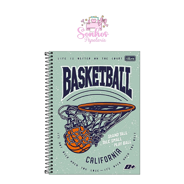 Caderno Tilibra - 96F D+ MASC. Basketball
