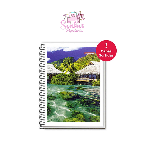 Caderno Pequeno de Anotações Simples - Capa Papel Cartão Flexível