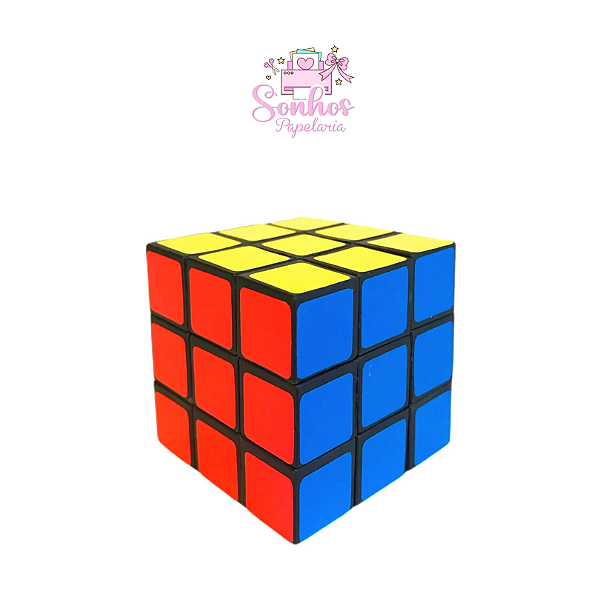 Brinquedo Pedagógico Cubo Mágico - Colorido
