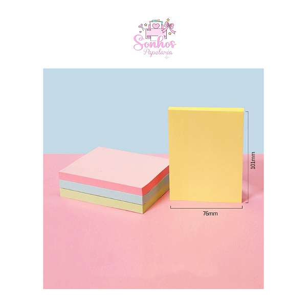 Bloco de Papel Auto-Adesivo Cozy 100F - 2 Pçs