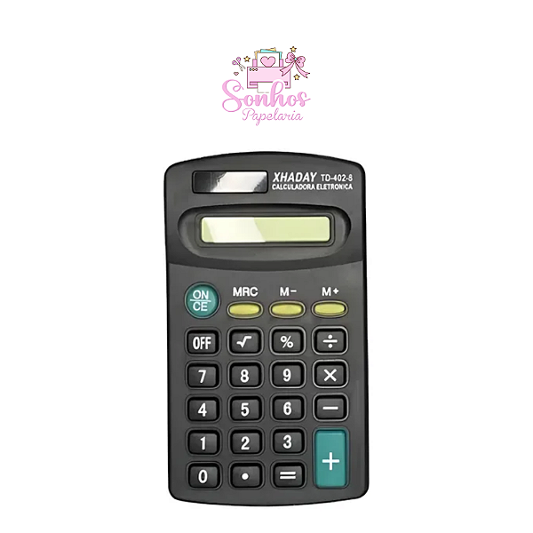 Calculadora Eletrônica - XH Import 402 - 8 Dígitos XHADAY