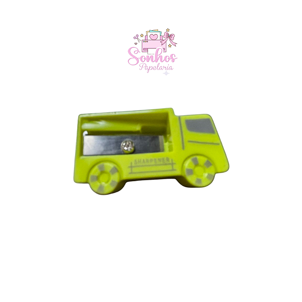 Apontador Simples - Formato Caminhão ( Verde )