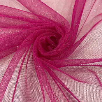 TULE GLITER (ROSA PINK)
