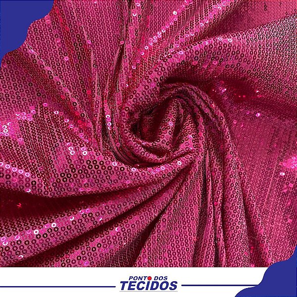 TECIDO MALHA PAETÊ (PINK)