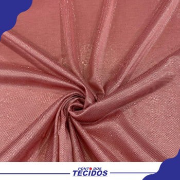 MALHA LUREX SUNSHINE (ROSE GOLD)