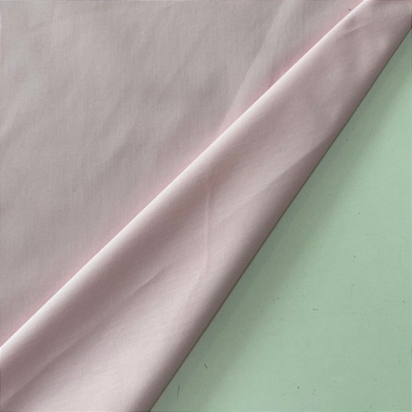 TECIDO PERCAL 200 FIOS (ROSA BEBÊ)