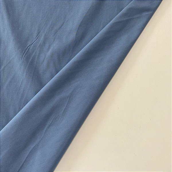 TECIDO PERCAL 200 FIOS (AZUL JEANS)