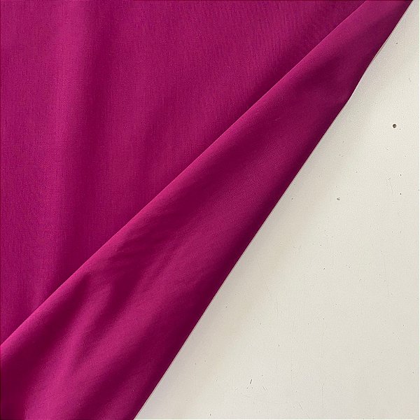TECIDO PERCAL 200 FIOS (ROSA FUCSIA)