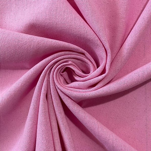 TECIDO LISO 11 TRAMA (ROSA)