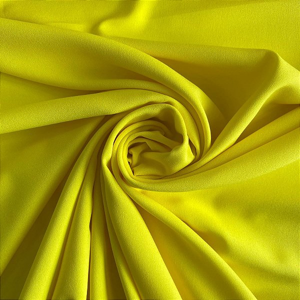 TECIDO CREPE HI TWIST (AMARELO)