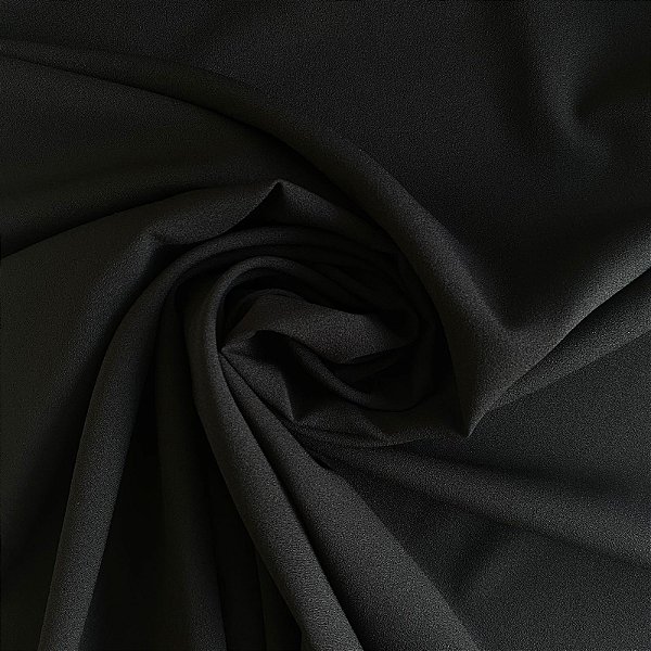 TECIDO CREPE HI TWIST (PRETO)