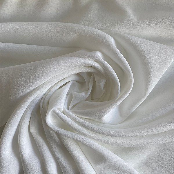 TECIDO CREPE HI TWIST (BRANCO OFF)