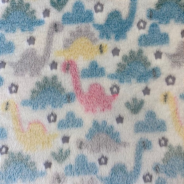 MANTA FLEECE 3D (DINOSSAOURO)