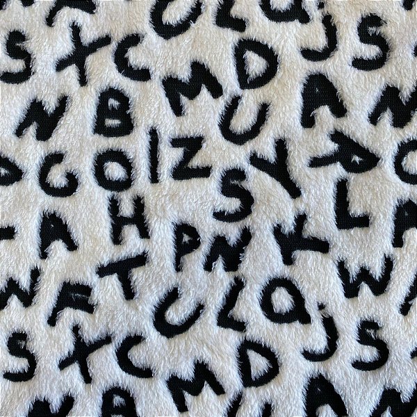 MANTA FLEECE 3D (LETRAS)