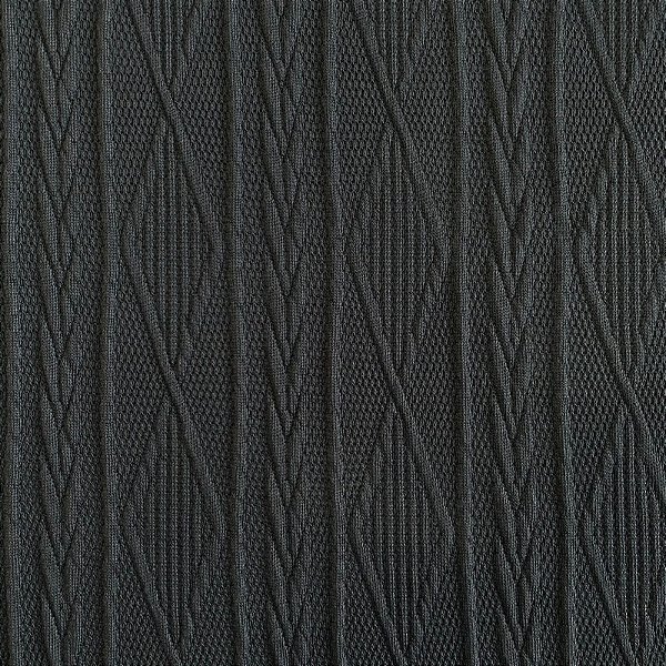 MALHA JACQUARD CROCHÊ (CINZA)