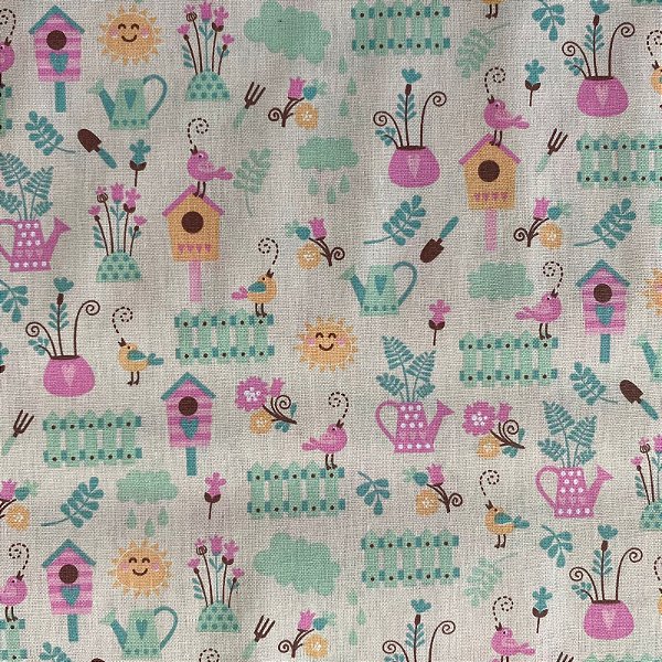 TRICOLINE ESTAMPADA (SOL E PÁSSARO)