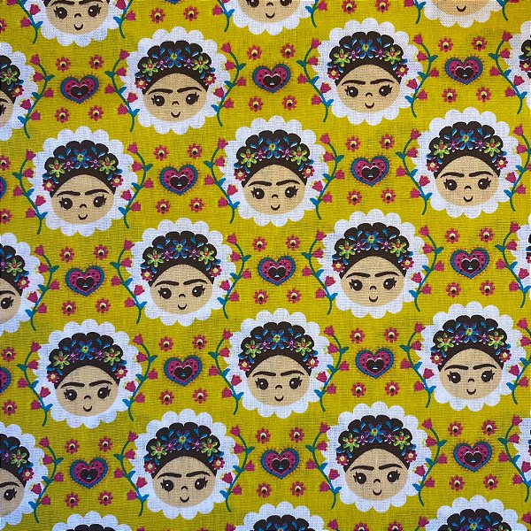 TRICOLINE ESTAMPADA (FRIDA AMARELO)