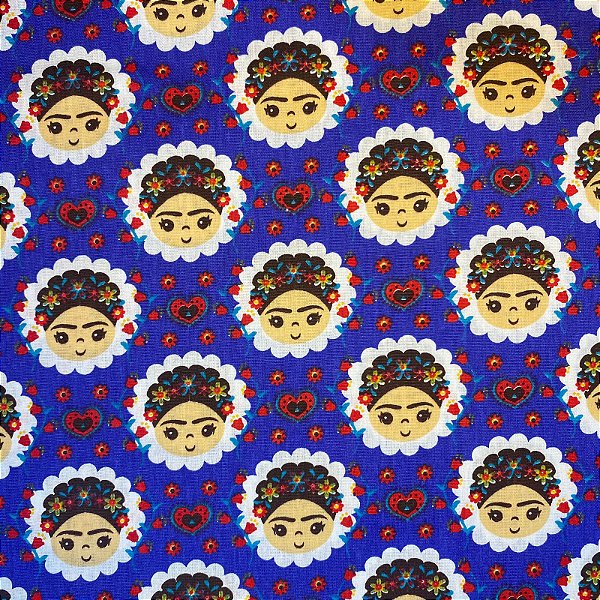 TRICOLINE ESTAMPADA (FRIDA AZUL)