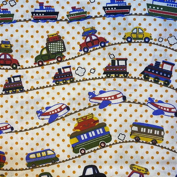TRICOLINE ESTAMPADA (CARROS E AVIÕES)