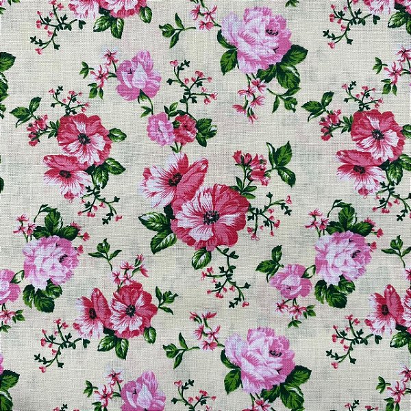 TRICOLINE ESTAMPADA (FLORAL 1)