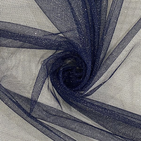TULE GLITER (AZUL MARINHO)
