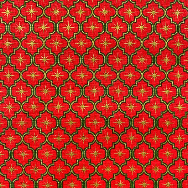 TRICOLINE BARRASDA ESTAMPADA (DESENHO 1) NATAL