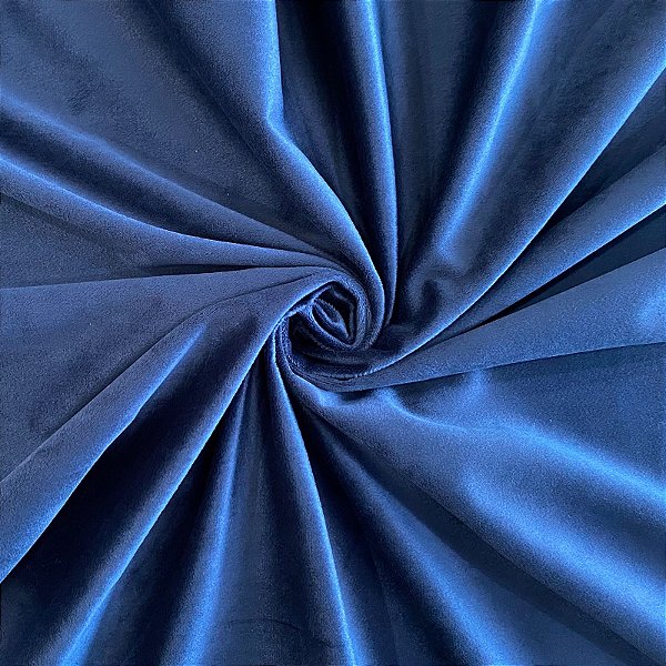 VELUDO DELUXE PARA ESTOFAMENTO (AZUL MARINHO)