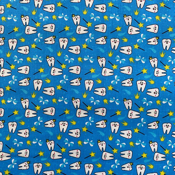 TRICOLINE IGARATINGA ESTAMPADA (DENTES)
