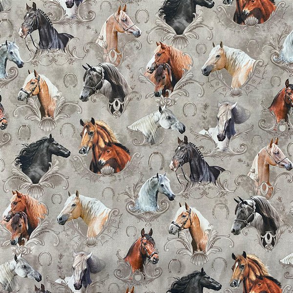TRICOLINE DOHLER DIGITAL ESTAMPADO (CAVALOS)