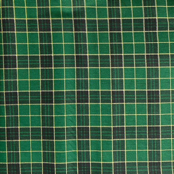 TRICOLINE BAHAMAS ESTAMPADO (XADREZ NATALINO VERDE) NATAL
