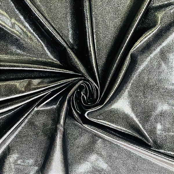 MALHA LAMINADA NEW SHINE (PRETO)
