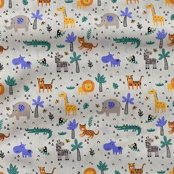 TRIOLINE ESTAMPADO PERIPAN (SAFARI DESENHO)