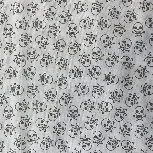 TRIOLINE ESTAMPADO PERIPAN (CAVEIRA CINZA)
