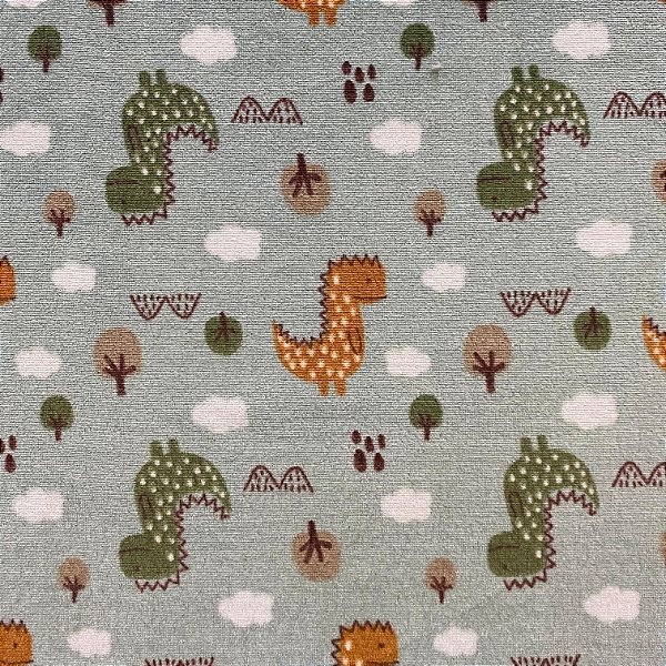 PLUSH ESTAMPADO | DINOSSAURO VERDE