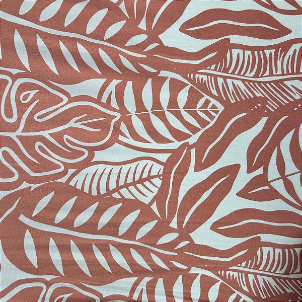 RAYON TWILL SPANDEX PRTD | FOLHAS SALMÃO