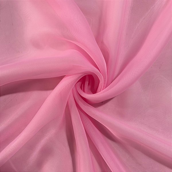 TECIDO VOIL LISO | 08 ROSA