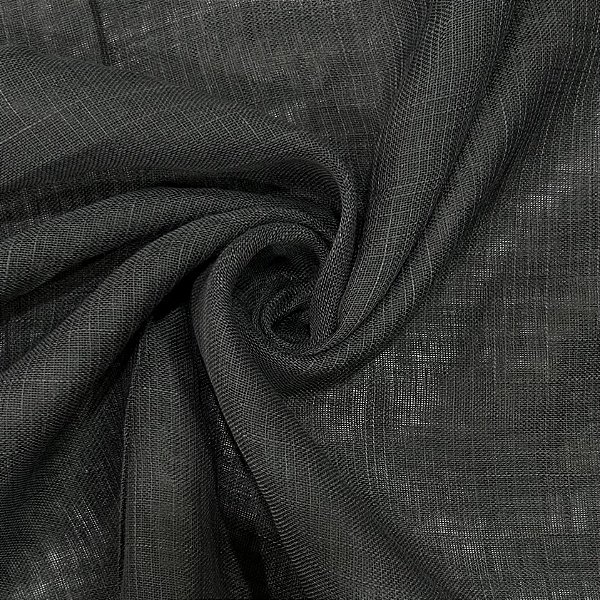 TECIDO VOIL LEDA | PRETO 08
