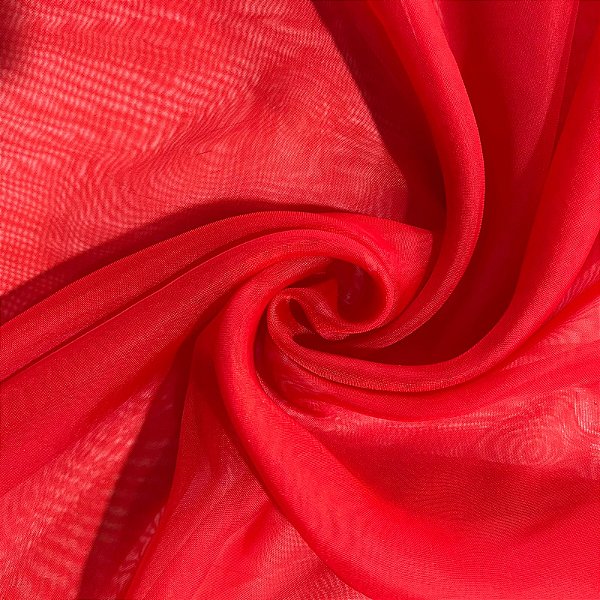 TECIDO VOIL LISO | VERMELHO 09