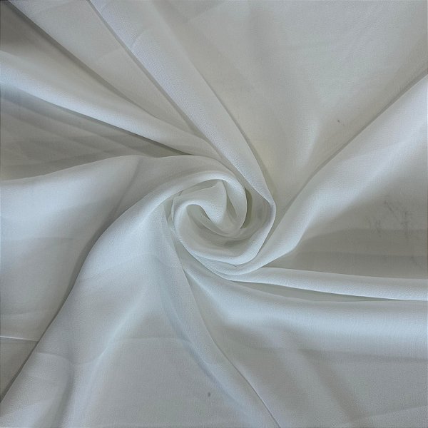 TECIDO CREPE HI TWIST SERAFINA | 100%POLIÉS - 1,50L | OFF WHITE