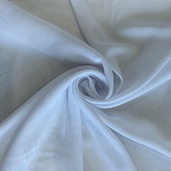 TECIDO CREPE HI TWIST SERAFINA | 100%POLIÉS - 1,50L | BRANCO