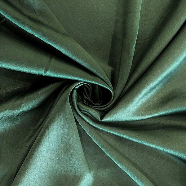 TECIDO CREPE AMANDA | 100% POLIÉS - 1,47L | VERDE MILITAR