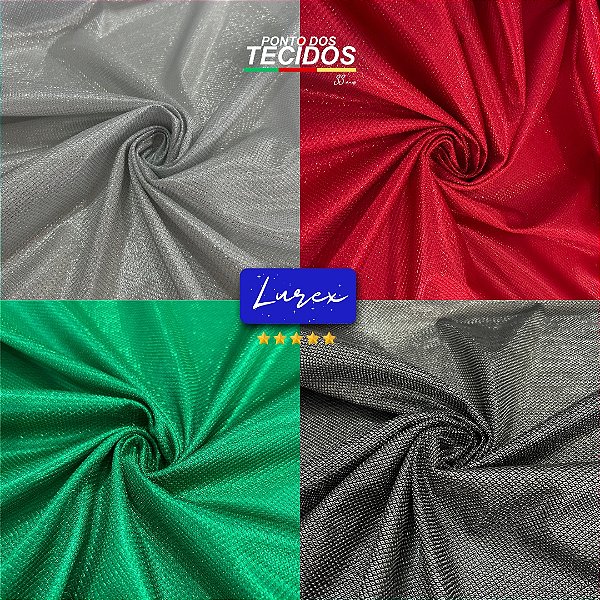 LUREX TEMÁTICO | 100% POLIÉSTER - 1,47LARG | CORES