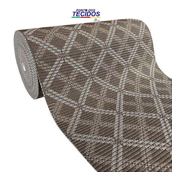 PASSADEIRA DUNA SOFT | 0,65CM | GEOMETRICO MARROM M246F